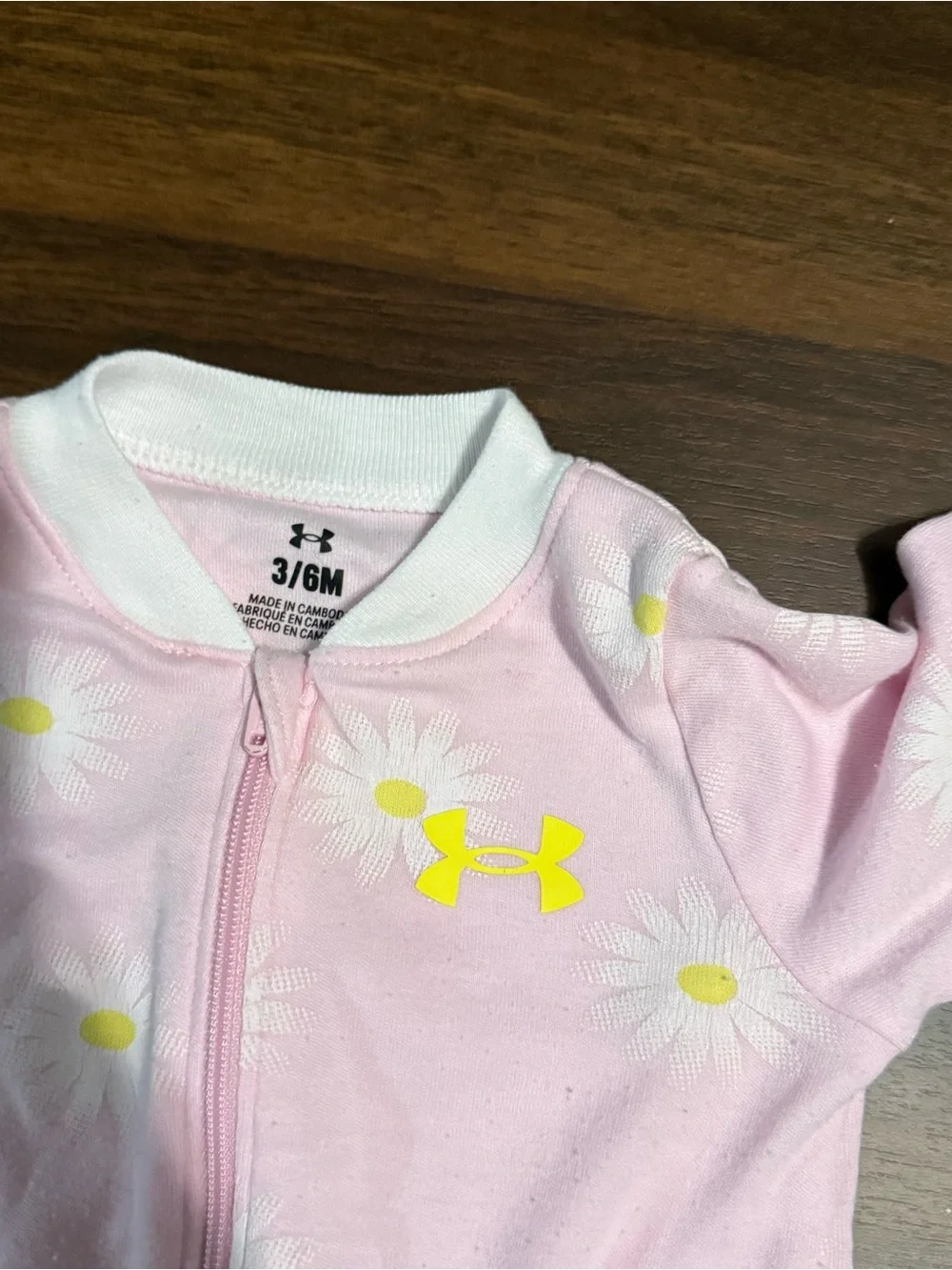 Sold Baby girl under armour sleeper